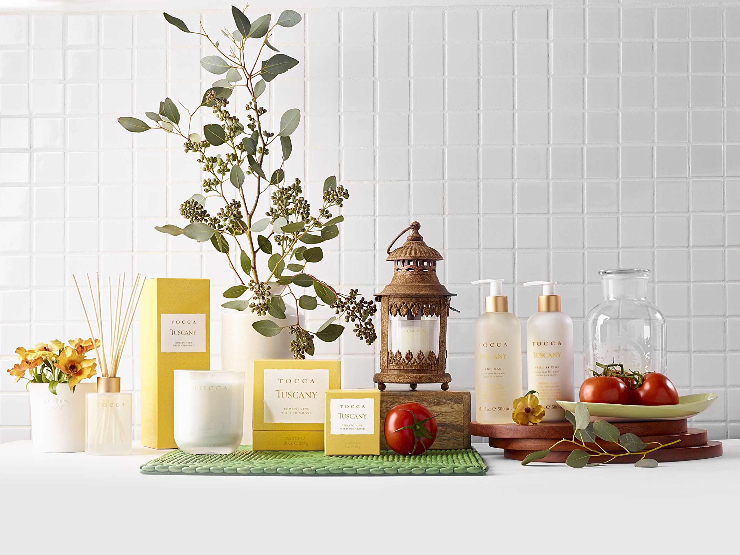 Tocca Tuscany Candela: Tomato Vine, Primrose - Amazon.com